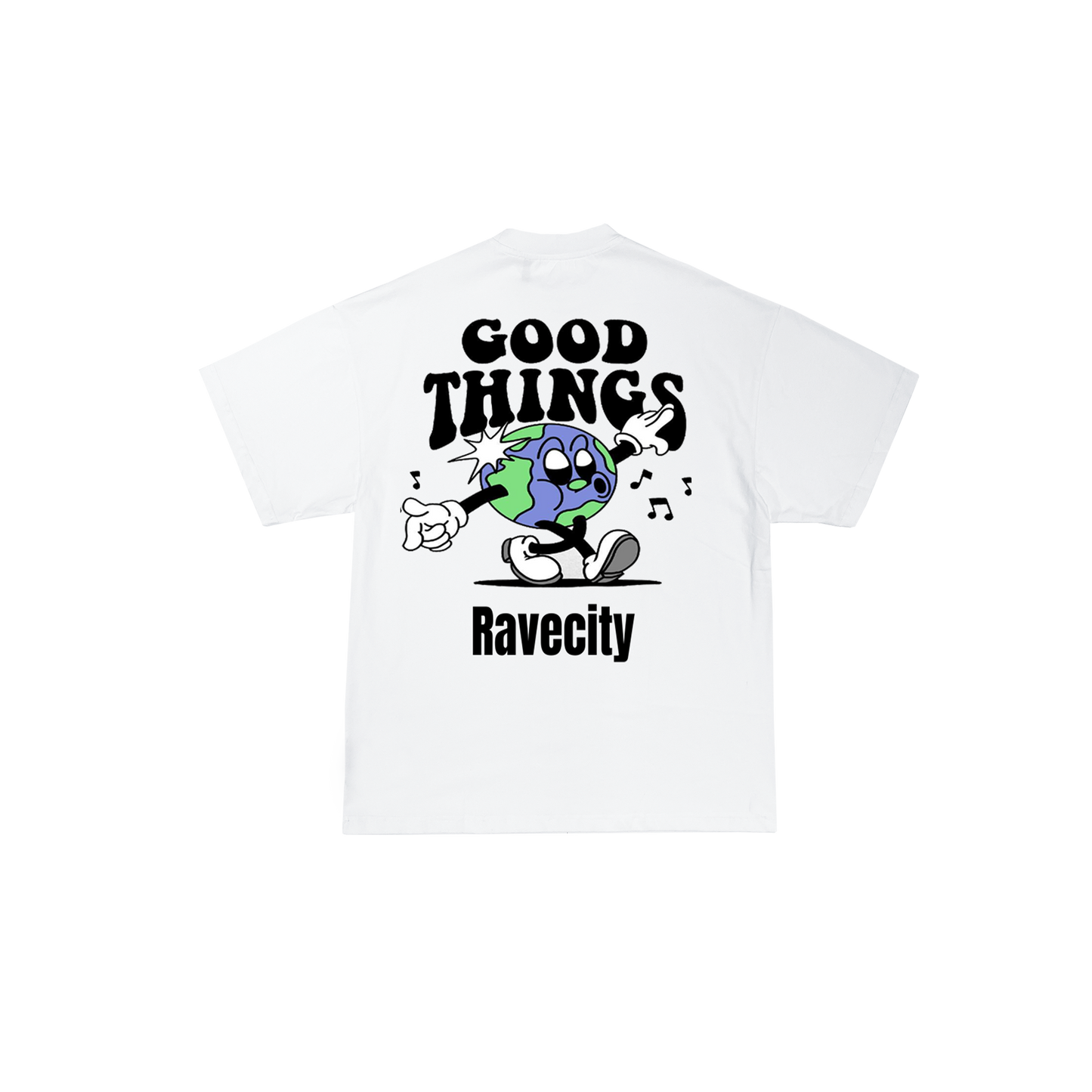 Remera oversize good things