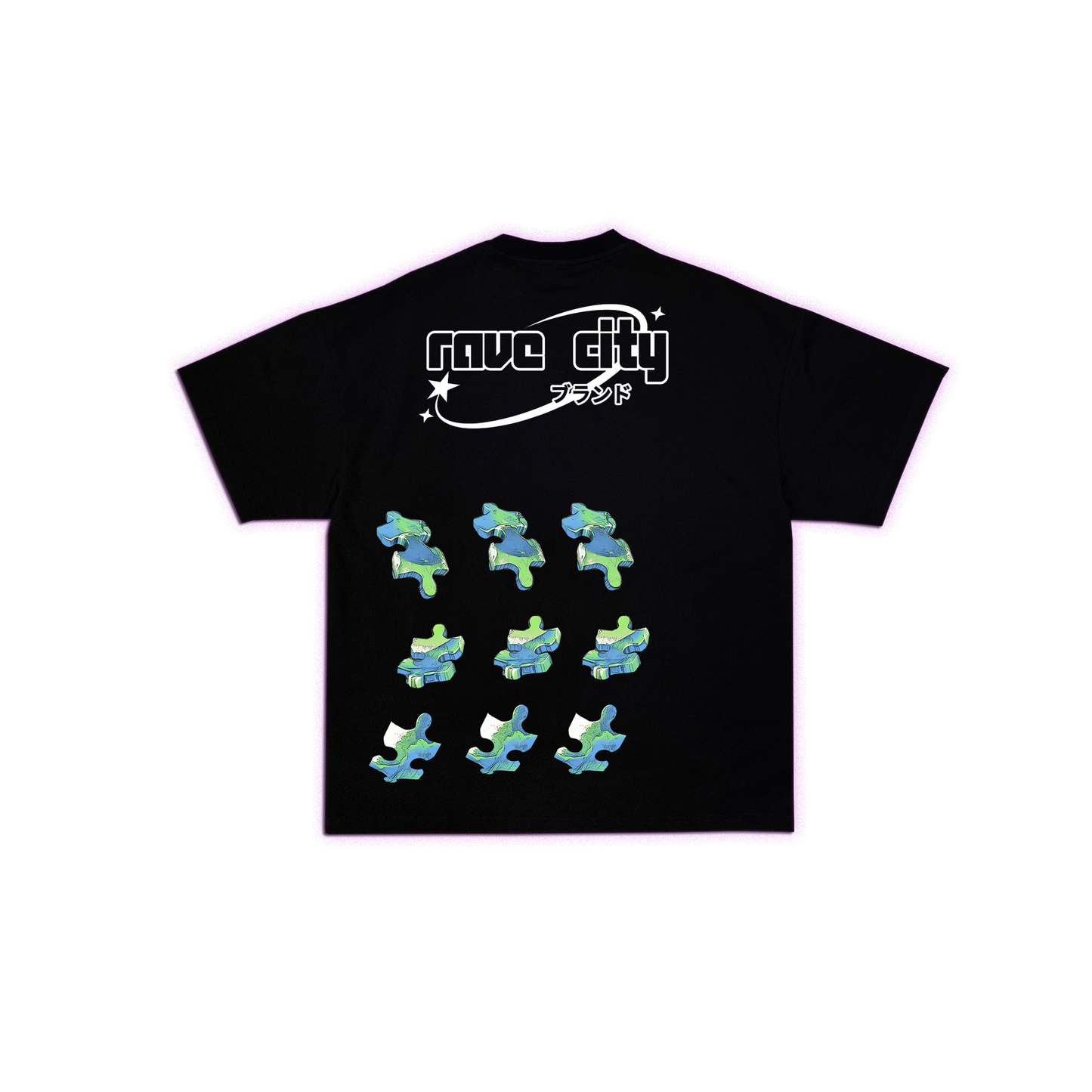 Remera oversize worldwide resurrection