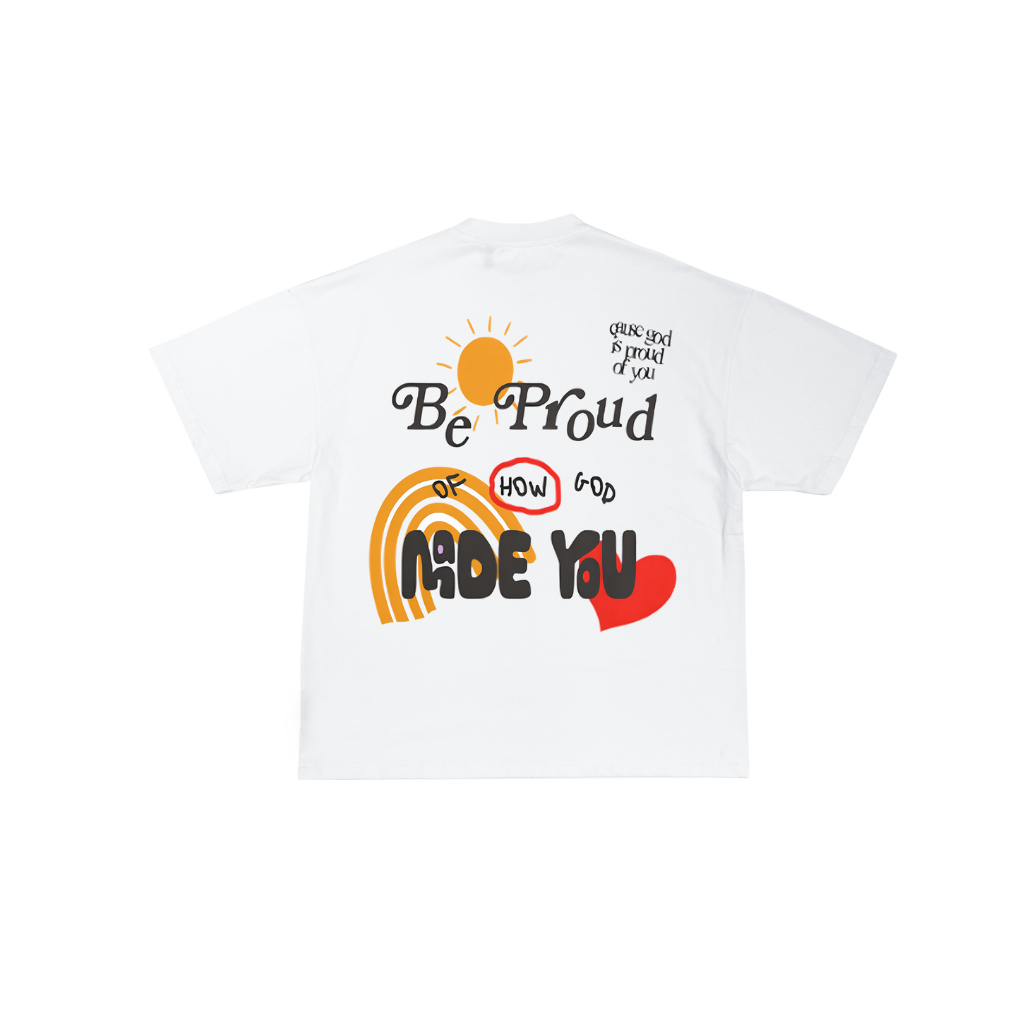 Remera oversize beproud