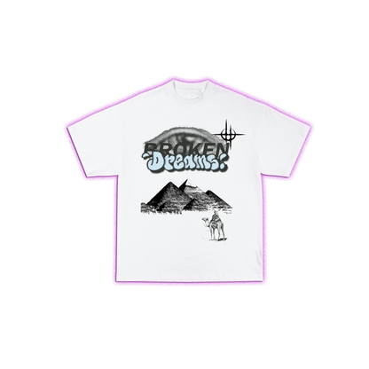 Remera oversize broken dreams