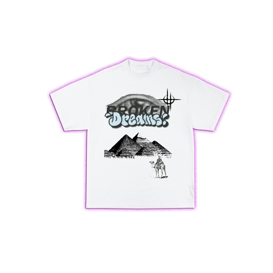 Remera oversize broken dreams