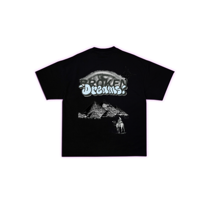 Remera oversize broken dreams