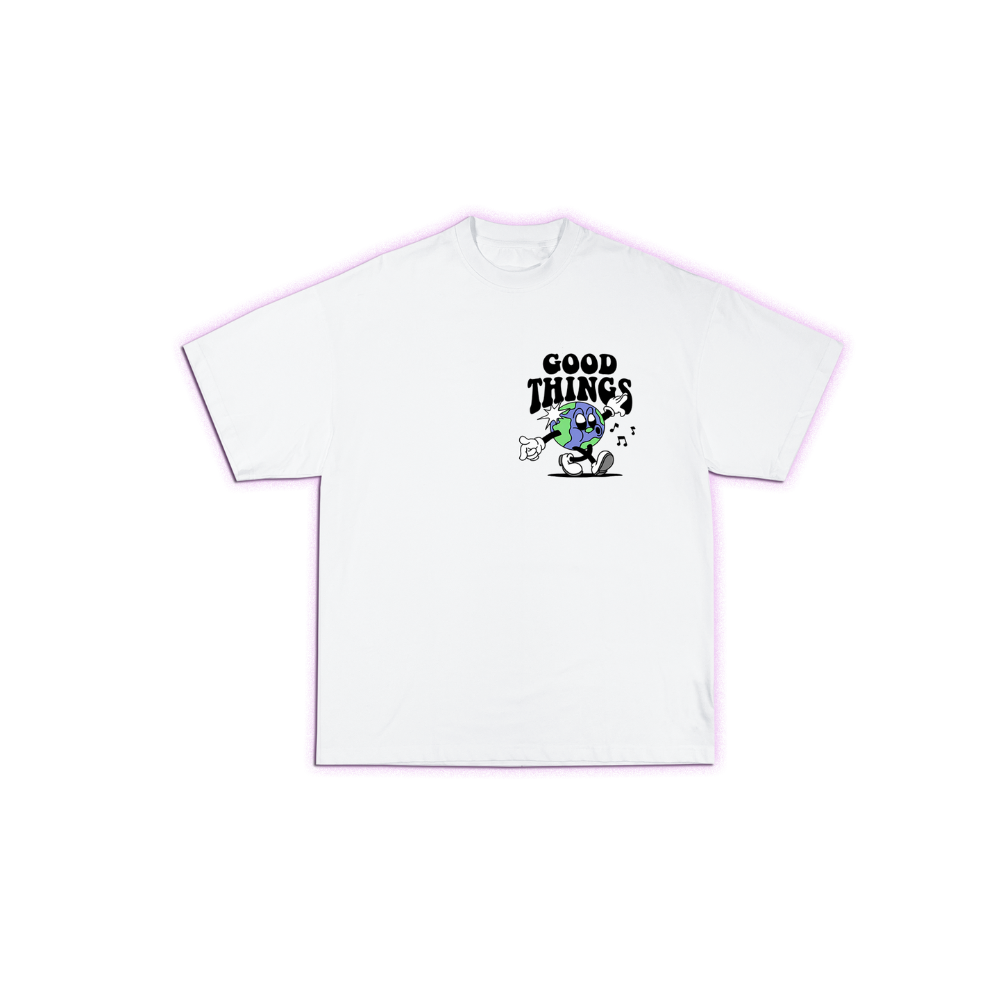 Remera oversize good things