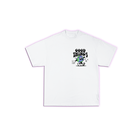 Remera oversize good things