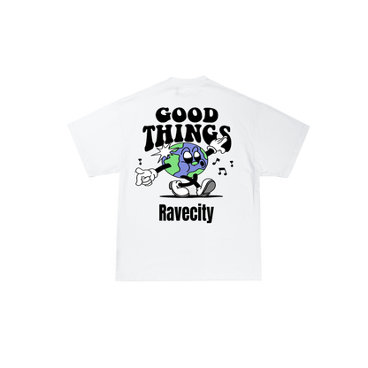 Remera oversize good things